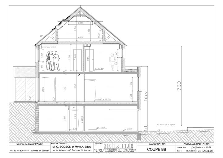 Maison Bodson — plan ou croquis 9 sur 17