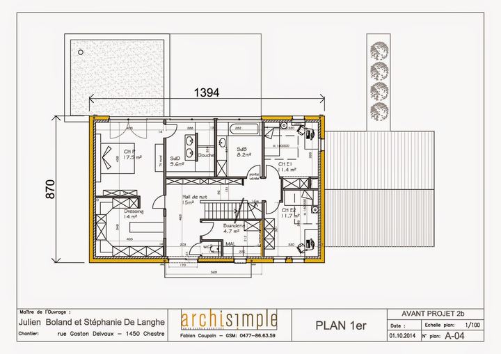 Maison Boland — plan ou croquis 13 sur 16