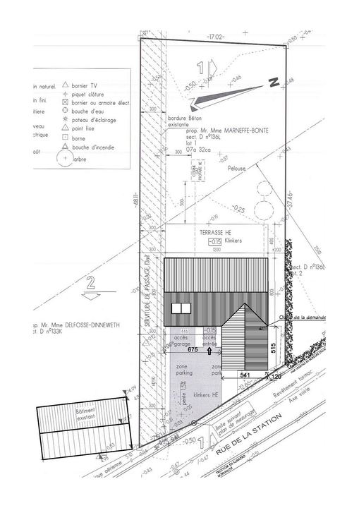 Extension Marneffe — plan ou croquis 4 sur 7