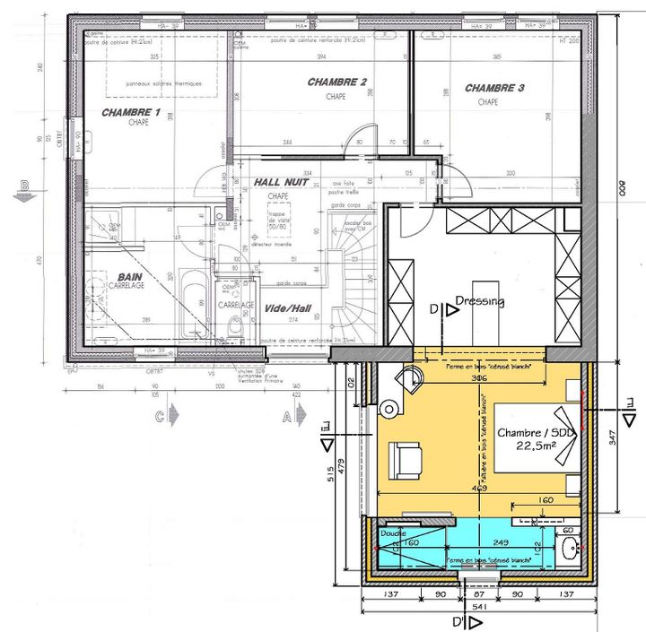 Extension Marneffe — plan ou croquis 6 sur 7