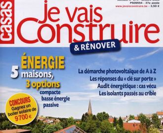 Couverture : Je vais construire (octobre 2008)