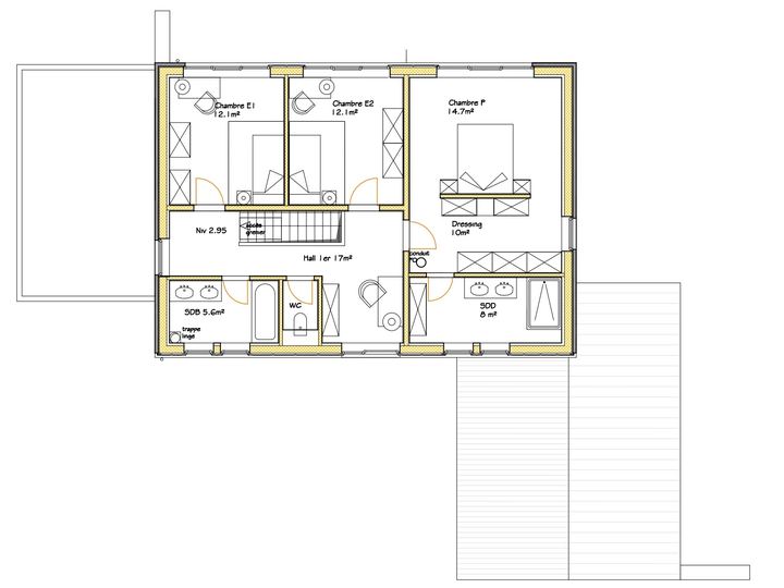 Maison Bulinckx-Lastelle — plan ou croquis 4 sur 13