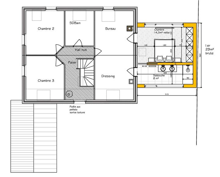 Maison Decleyn — plan ou croquis 16 sur 17