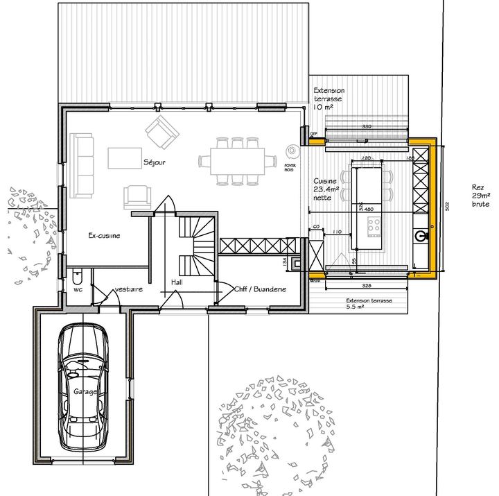 Maison Decleyn — plan ou croquis 17 sur 17
