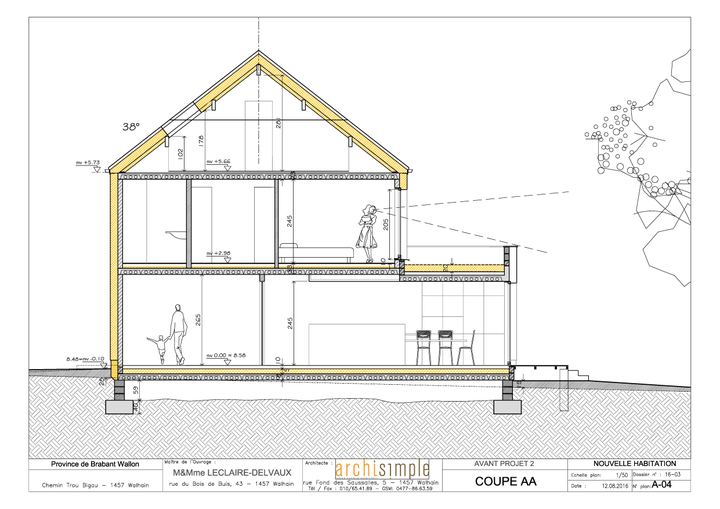 Maison Leclaire-Delvaux — plan ou croquis 7 sur 22