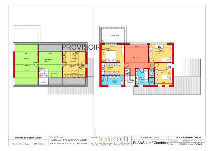 Maison Leclaire — plan ou croquis 3 sur 4