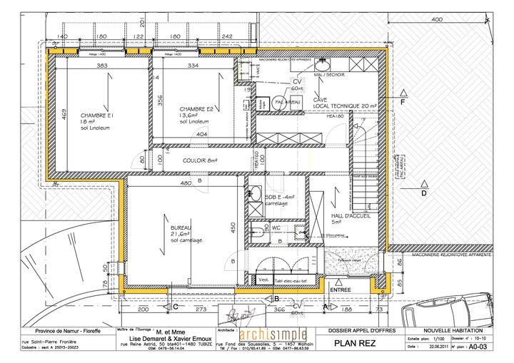 Maison Demaret — plan ou croquis 9 sur 25