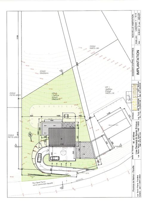 Maison Demaret — plan ou croquis 16 sur 25