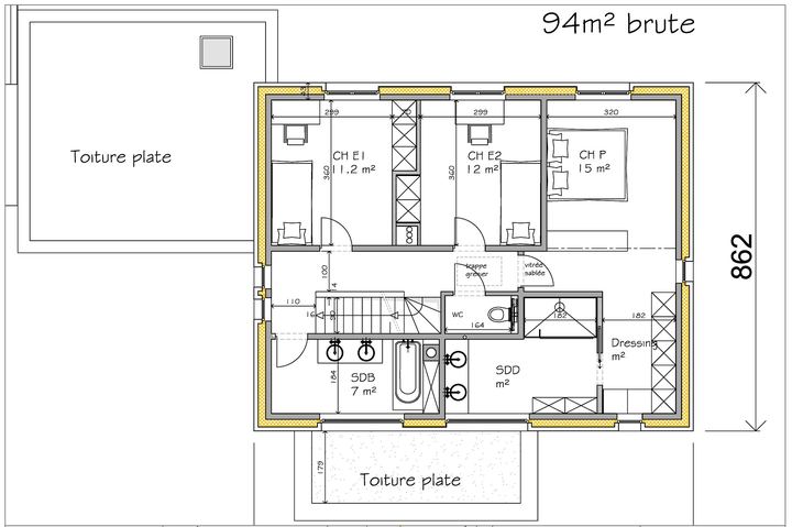 Maison Van Hout — plan ou croquis 4 sur 25
