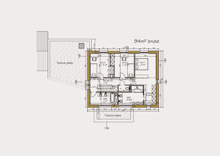 Maison Van Hout — plan ou croquis 24 sur 25