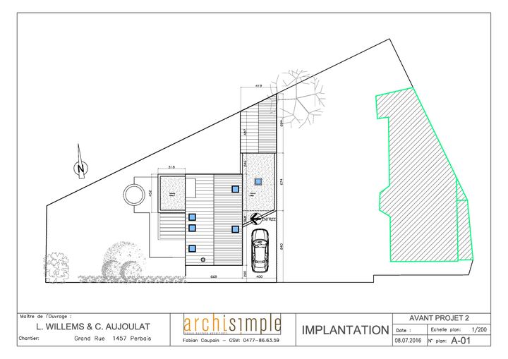Maison Willems — plan ou croquis 4 sur 7