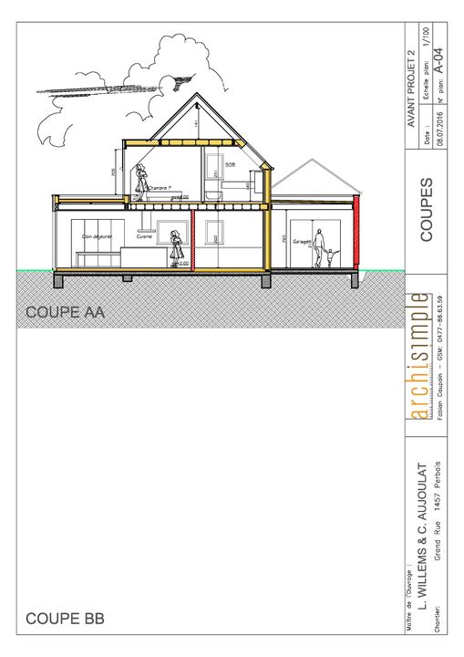 Maison Willems — plan ou croquis 7 sur 7